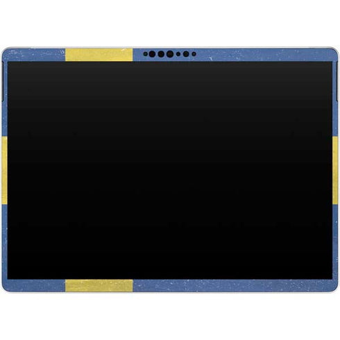 Sweden Flag Distressed Surface Pro 9 Skin